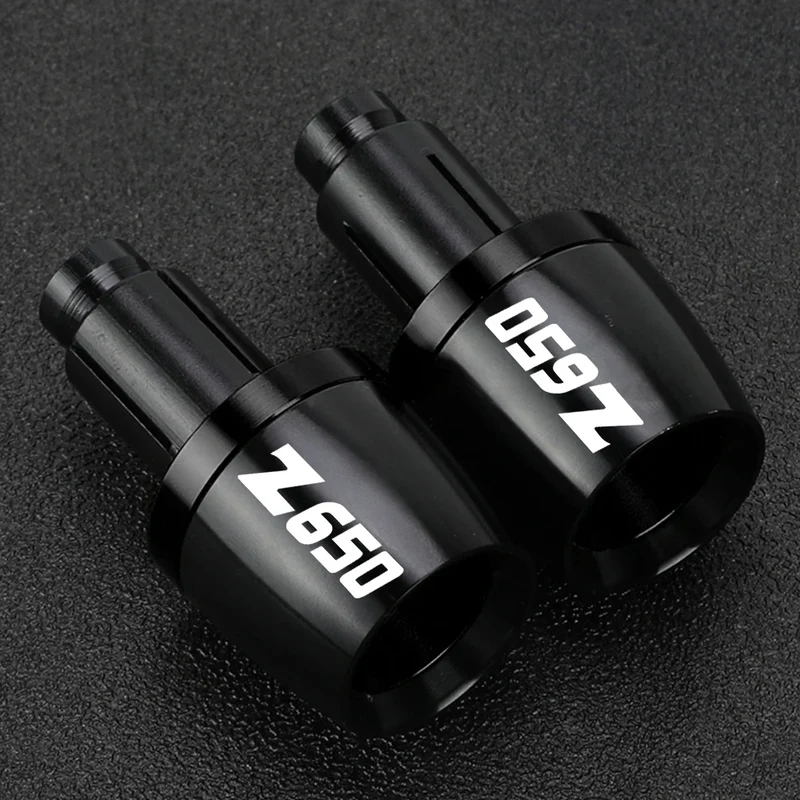 For KAWASAKI Z650 Z 650 2017-2023 2022 2021 2020 2019 2018 Motor Universal Handlebar Grips Bar Ends Cap Counterweight Plug Slide