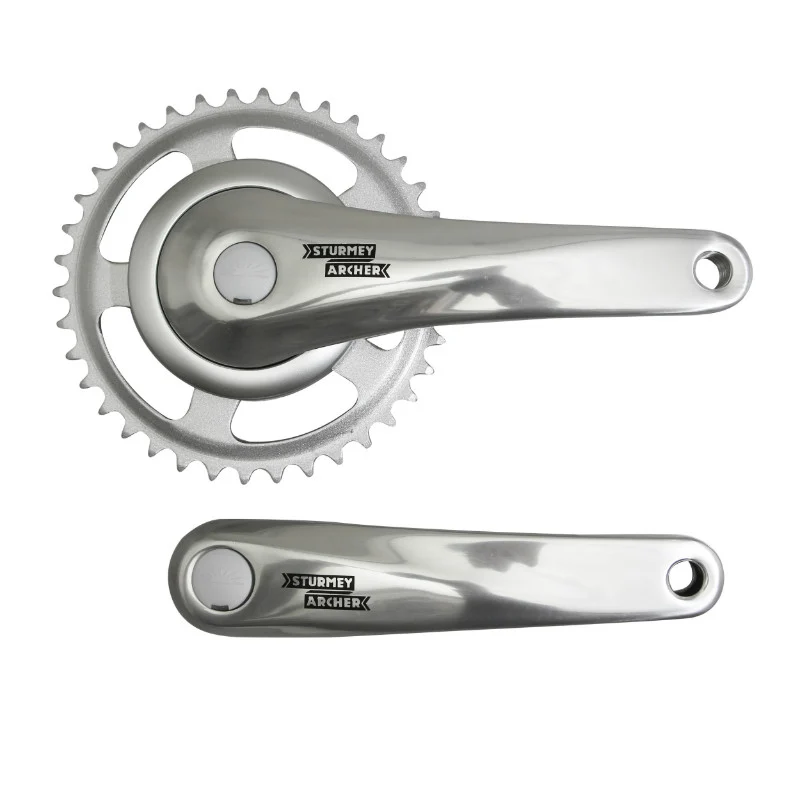Pédalier City Sturmey Archer Alu 170 mm Plateau 38D. Pour Chaîne 2.38 (1-2X3-32) (6-7-8V.)