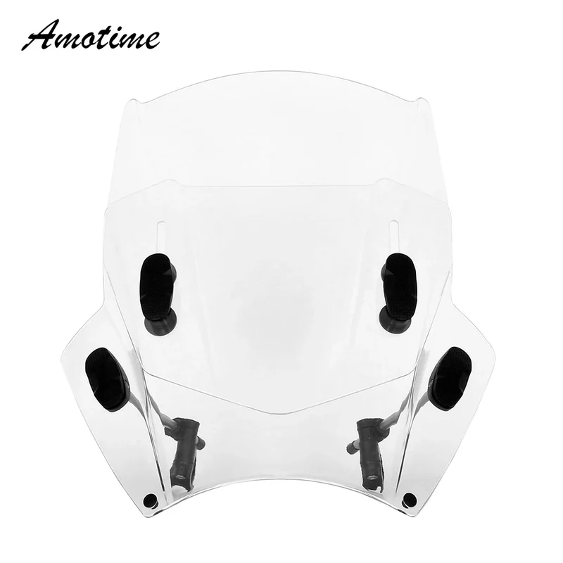 For CRF250L / M 2012-2021 CRF300L 2021 Universal Motorcycle Windscreen Windshield Covers Screen Smoke Lens Motorbikes Deflector