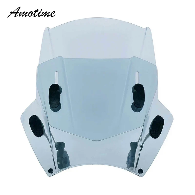 For CRF250L / M 2012-2021 CRF300L 2021 Universal Motorcycle Windscreen Windshield Covers Screen Smoke Lens Motorbikes Deflector