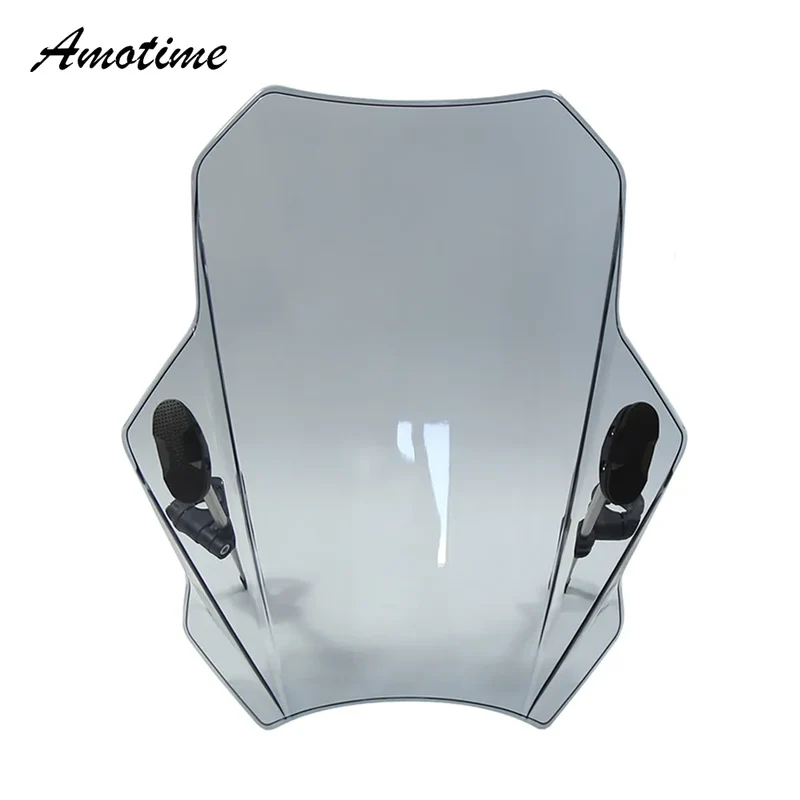 For CRF250L / M 2012-2021 CRF300L 2021 Universal Motorcycle Windscreen Windshield Covers Screen Smoke Lens Motorbikes Deflector