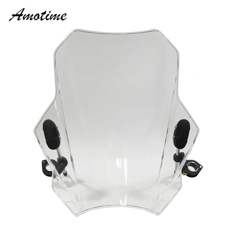 For CRF250L / M 2012-2021 CRF300L 2021 Universal Motorcycle Windscreen Windshield Covers Screen Smoke Lens Motorbikes Deflector