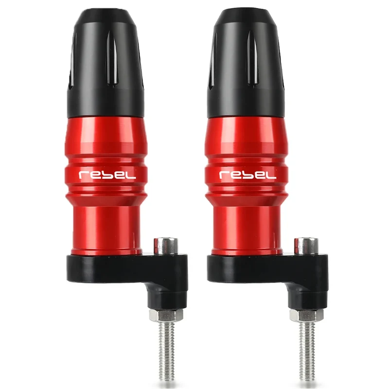 For HONDA Rebel CMX 300 500 CMX300 CMX500 Motorbike CNC accessories Exhaust Frame Sliders Crash Pads Falling Protector Rebel500
