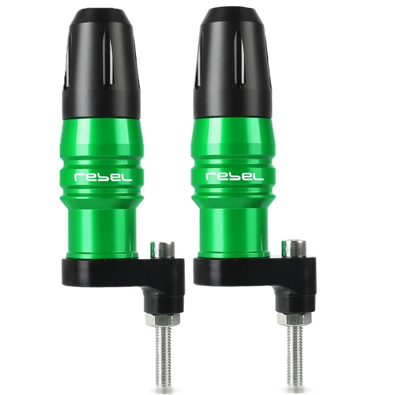 For HONDA Rebel CMX 300 500 CMX300 CMX500 Motorbike CNC accessories Exhaust Frame Sliders Crash Pads Falling Protector Rebel500