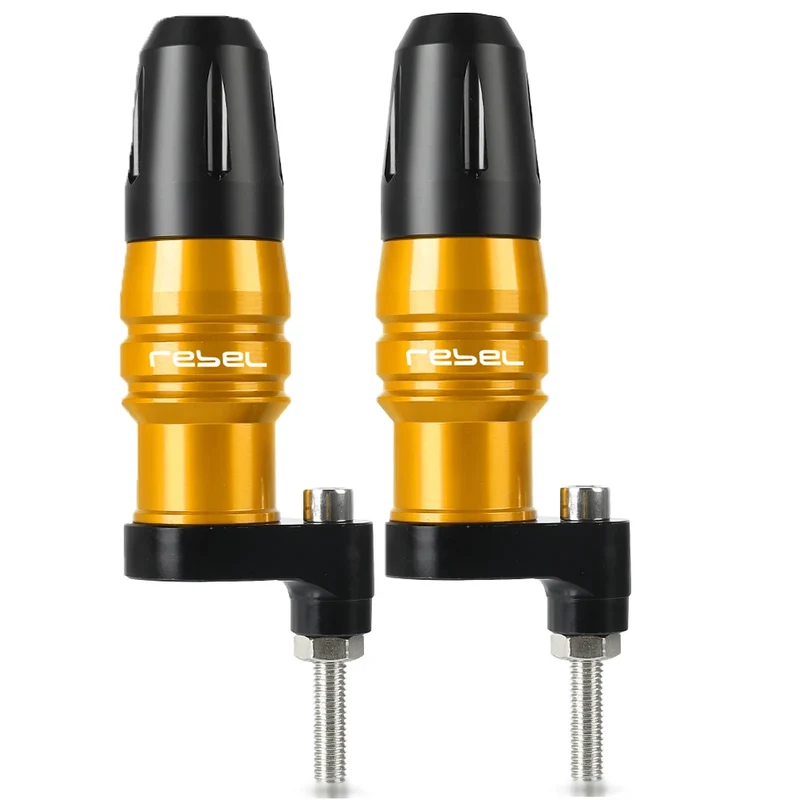 For HONDA Rebel CMX 300 500 CMX300 CMX500 Motorbike CNC accessories Exhaust Frame Sliders Crash Pads Falling Protector Rebel500