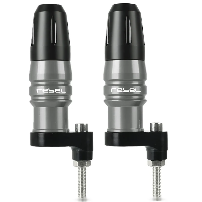 For HONDA Rebel CMX 300 500 CMX300 CMX500 Motorbike CNC accessories Exhaust Frame Sliders Crash Pads Falling Protector Rebel500