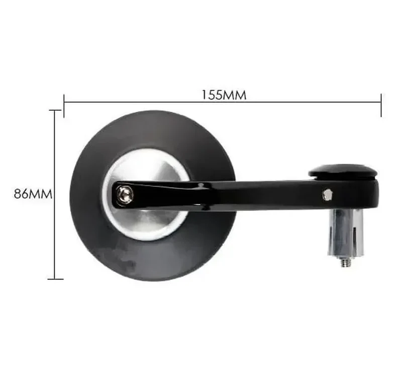 Bar End Side Mirrors for Honda Rebel 250 500 300 1100 CM/CMX500 CMX300 CMX250 CMX1100 17 18 19 20 21 22 2017 2018 2019 2020-2023
