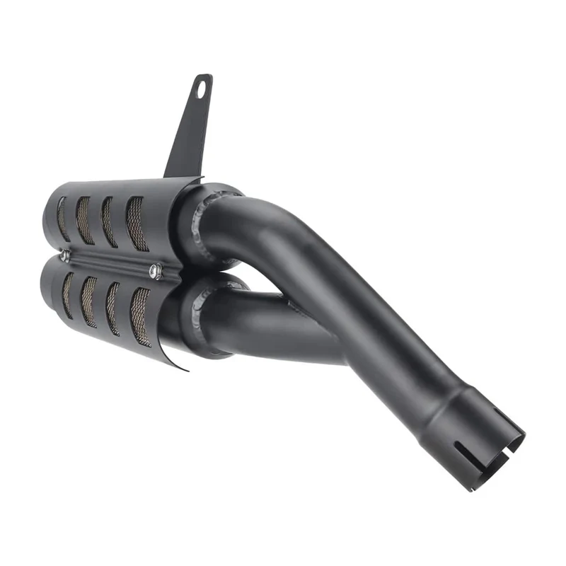 For Honda CMX 300 CMX 500 Rebel 2017-2023 Motorcycle Exhaust Slip-on Muffler Pipe Tube with Heat Shield Cover Kit