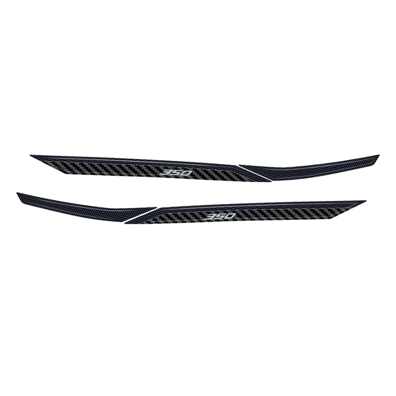 For Honda Forza 350 NSS 350 Motorcycle Parts Rear Handlebar Protection 3D Epoxy Resin Sticker 2021 2022 2023