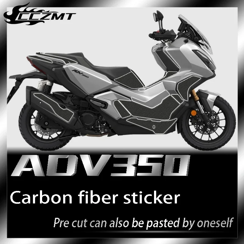 For Honda ADV350 carbon fiber body protective film full body sticker film decorative modification anti scratch