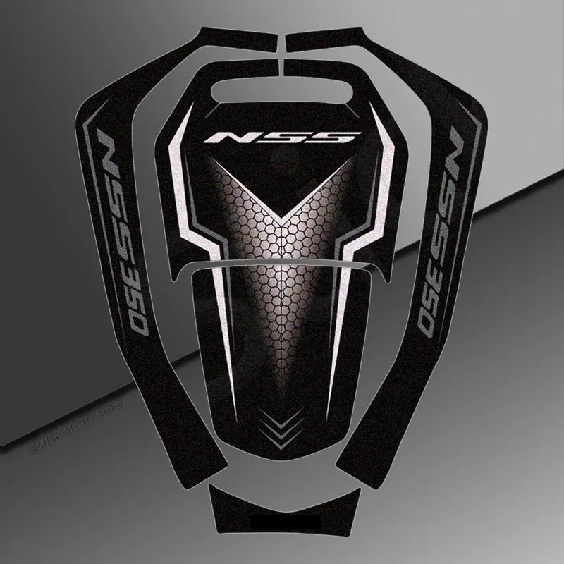 3M Motorcycle Accessories Tank Pad Protector Frosting Sticker Decals For HONDA FORZA NSS 350 NSS350