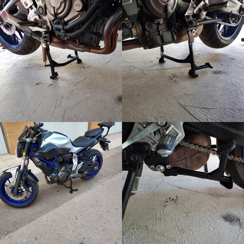 For Yamaha MT07 Moto Cage Tracer 700 Tracer700 Motorcycle Middle Kickstand Center Stand Central Parking Holder Support Bracket