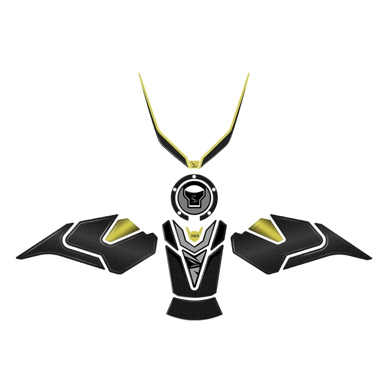 2023 cb750 hornet Motorcycle accessories 3D Epoxy Resin Sticker Protection Kit For Honda CB750 CB 750 Hornet 2023