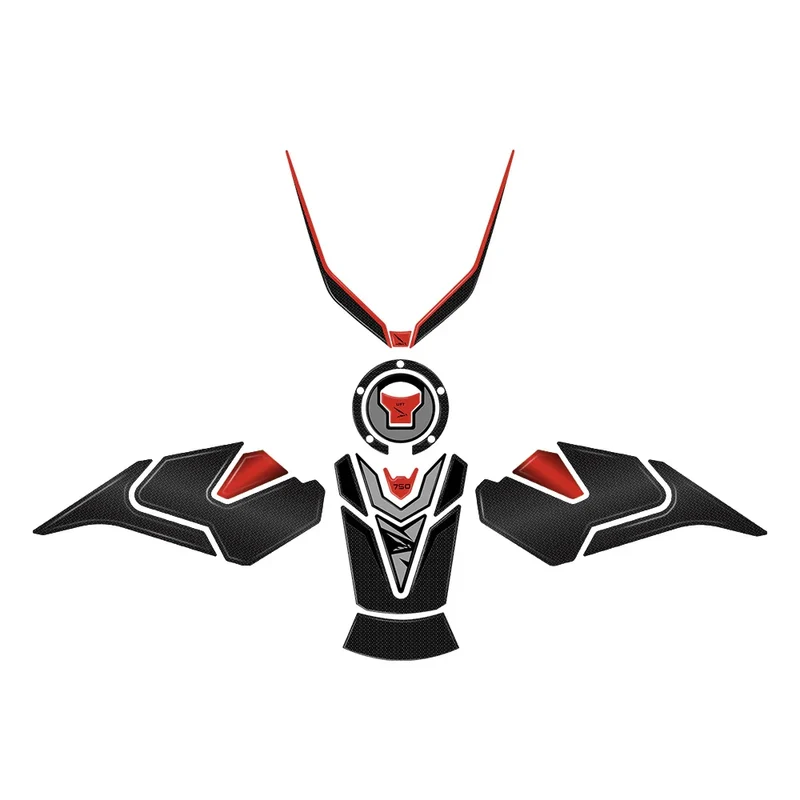 2023 cb750 hornet Motorcycle accessories 3D Epoxy Resin Sticker Protection Kit For Honda CB750 CB 750 Hornet 2023