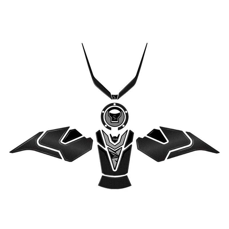2023 cb750 hornet Motorcycle accessories 3D Epoxy Resin Sticker Protection Kit For Honda CB750 CB 750 Hornet 2023