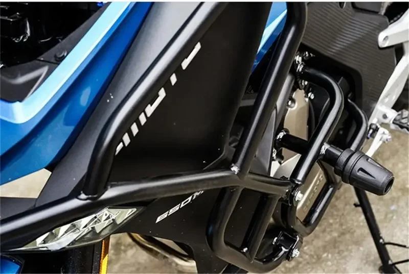 CF650 MT Engine Guard Rail Motor Fence Bumper Front Side Protector for CFMOTO MT650 650MT Bumper Motorcycle Protective Gear Drop