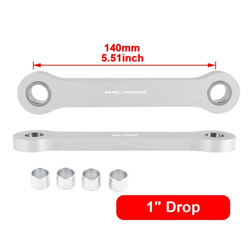 Lowering Links Kit Fit For Honda NC700X NC750S All Years Motorcycle Accessories Rear Lever Suspension Drop Links