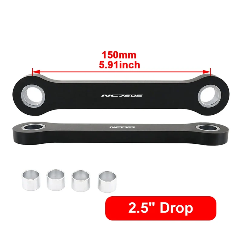 Lowering Links Kit Fit For Honda NC700X NC750S All Years Motorcycle Accessories Rear Lever Suspension Drop Links