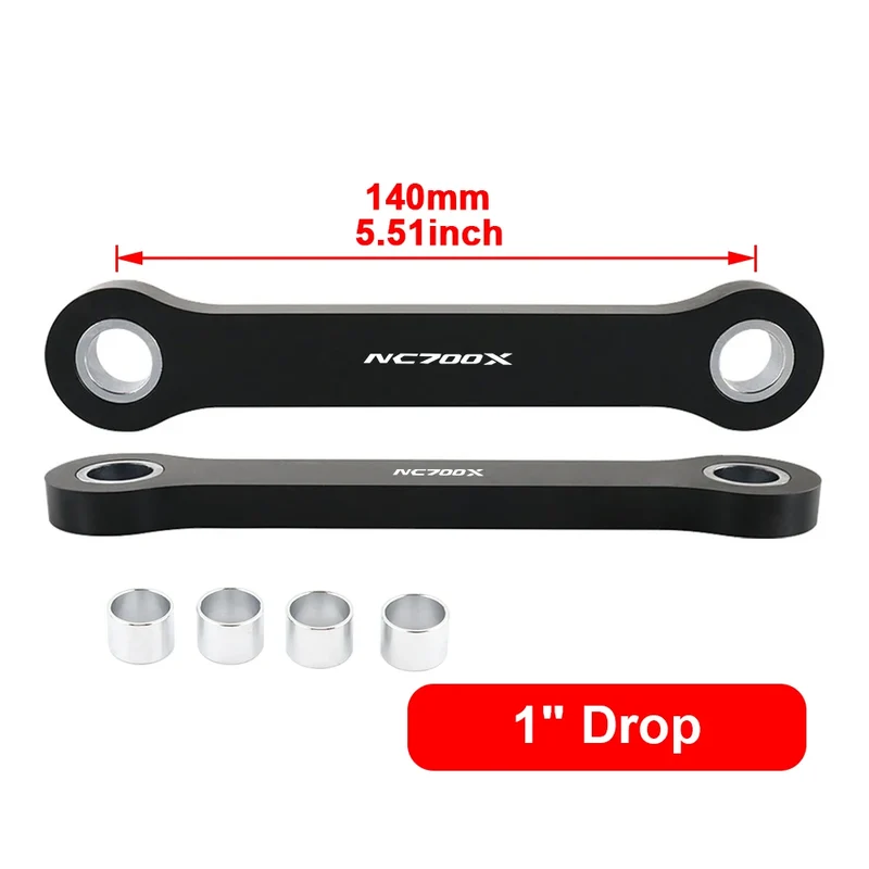 Lowering Links Kit Fit For Honda NC700X NC750S All Years Motorcycle Accessories Rear Lever Suspension Drop Links