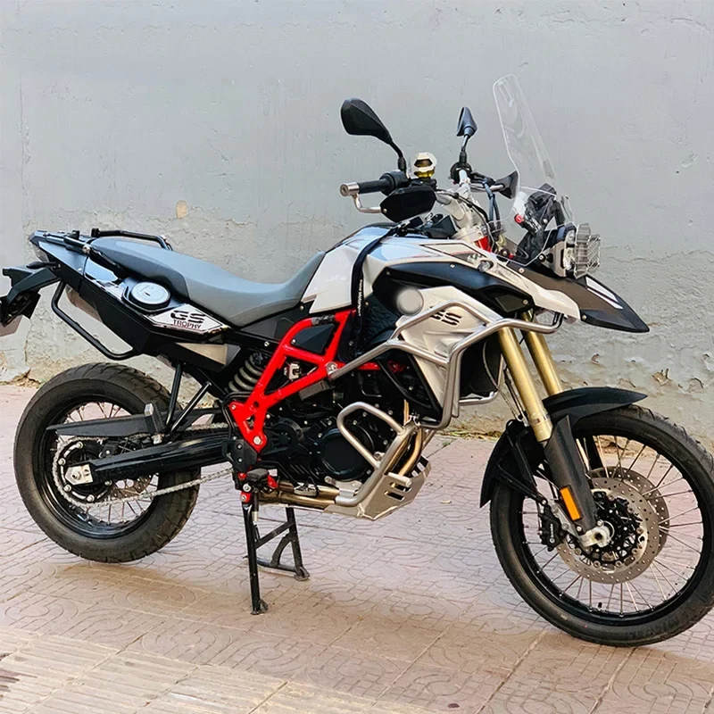 Full set Motorcycle Engine Guard Crash Bar Tank Bumper Fairing Frame Protector Bar Fit For BMW F650GS F700GS F800GS 2008-2018