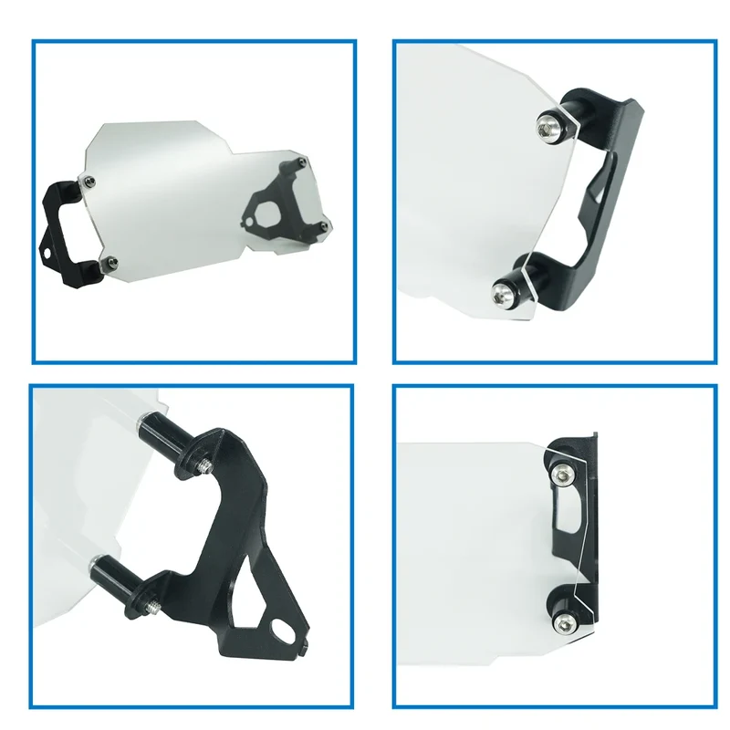 For BMW F800GS ADV Twin F700GS F650GS F800R F700 GS Motorcycle Headlight Lamp Guard Protectors Protection Cover Grile 2008-2018