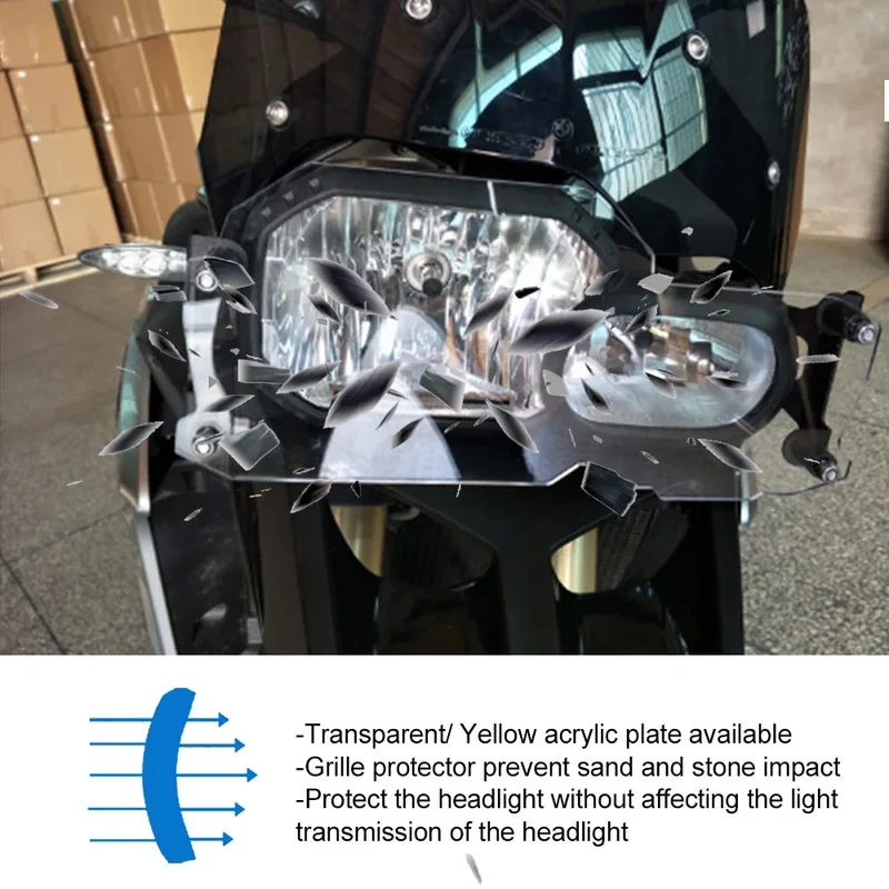 For BMW F800GS ADV Twin F700GS F650GS F800R F700 GS Motorcycle Headlight Lamp Guard Protectors Protection Cover Grile 2008-2018