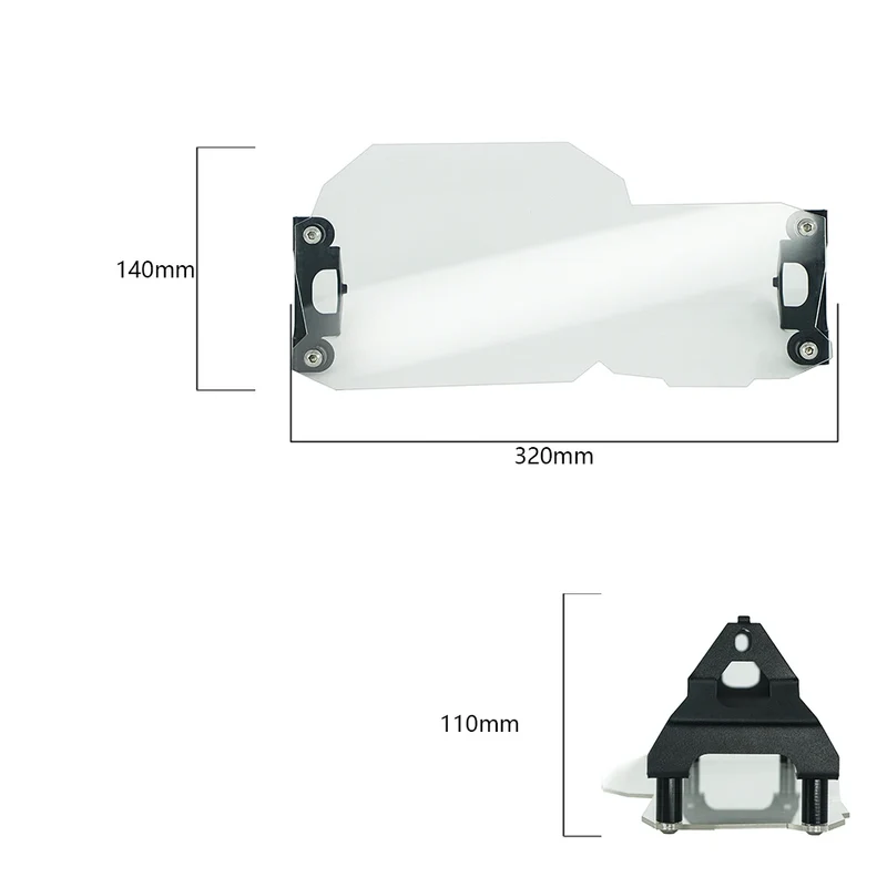 For BMW F800GS ADV Twin F700GS F650GS F800R F700 GS Motorcycle Headlight Lamp Guard Protectors Protection Cover Grile 2008-2018