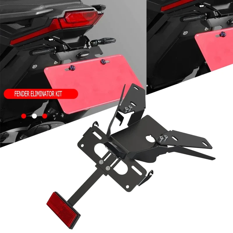 2023 2024 License Plate Holder Fender Eliminator Registration Bracket FOR HONDA XADV xadv750 2021 2022 X-ADV XAdv 750 Motorcycle