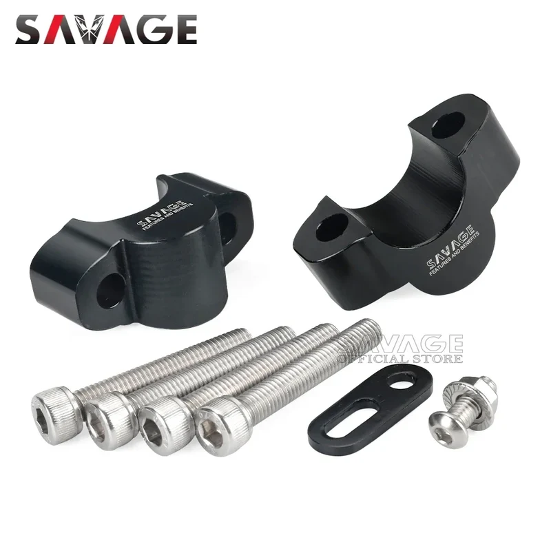 Tracer 900 9 GT Motorcycle Handlebar Riser For Yamaha Tracer 900GT 9GT 2021-2024 28mm 1 1/8" Handle Bar Clamp Heighten 20mm