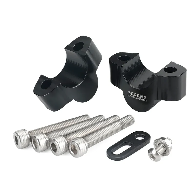 Tracer 900 9 GT Motorcycle Handlebar Riser For Yamaha Tracer 900GT 9GT 2021-2024 28mm 1 1/8" Handle Bar Clamp Heighten 20mm
