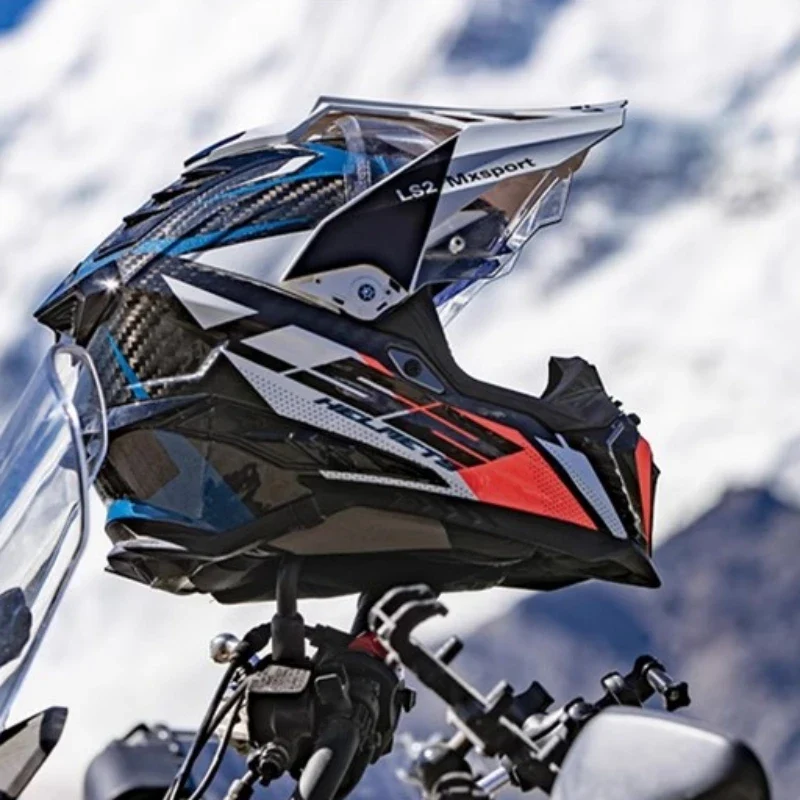 Original LS2 MX701 EXPLORER Off-road Motorcycle Helmet Ls2 MX701 Motocross Helmets Capacete Casco Moto Casque