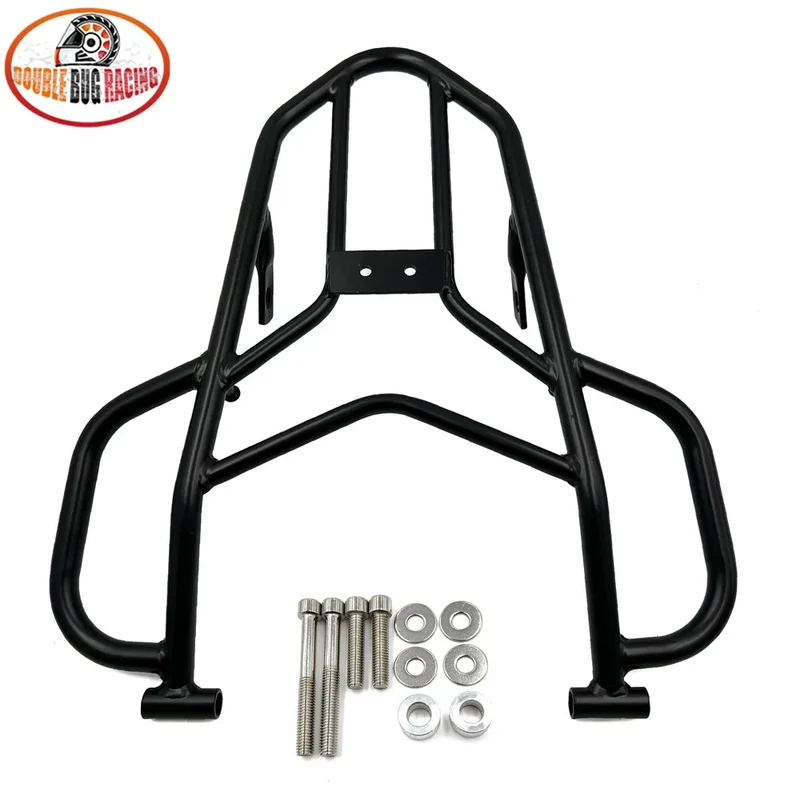Motorcycle Rear Seat Luggage Rack With Handle Grip Support Shelf Fits For HONDA CRF300L CRF300 Rally CRF 300 L 2021 2022 2023