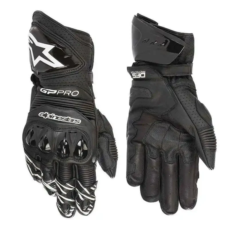 GP PRO R3 Genuine Leather Long Competitive Racing Protective Motorcycle Gloves Long Gloves