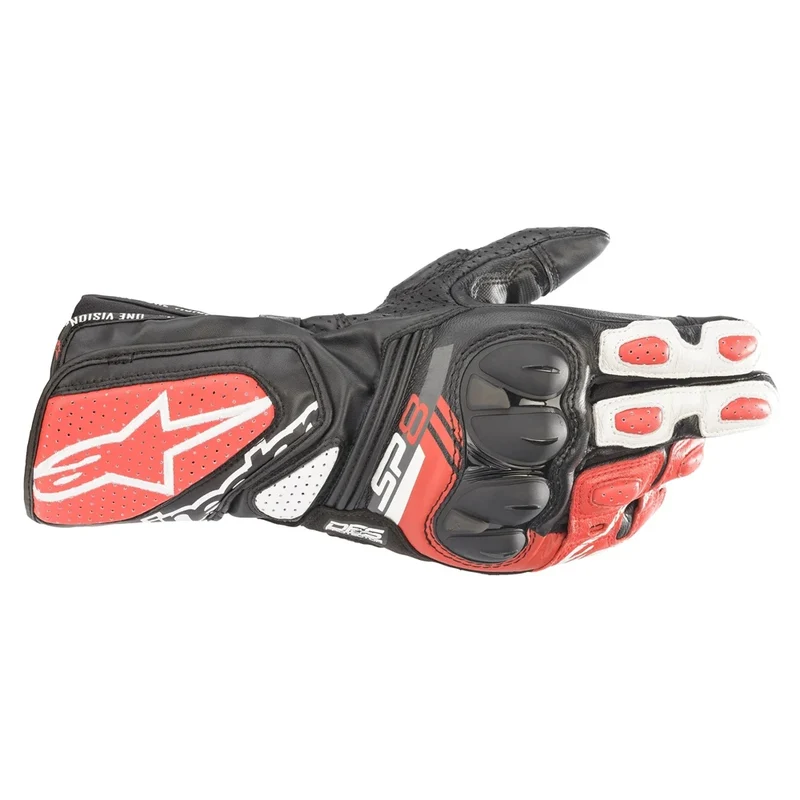 A Star SP-8V3 motorcycle FQ20 riding gloves Four seasons long anti-fall leather motorcycle gloves