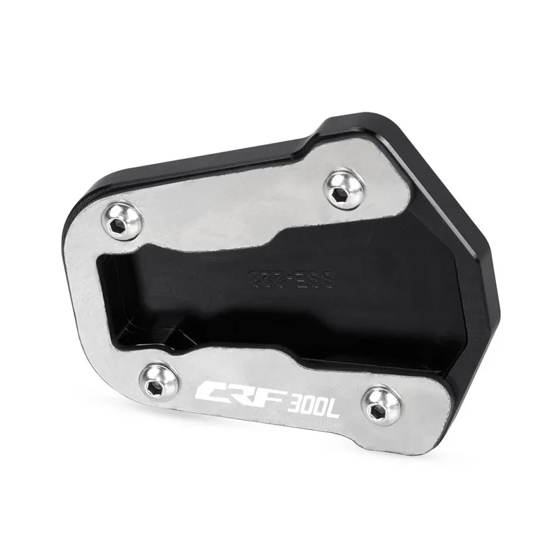 CRF300L CRF300 300L 2023 Foot Side Stand Extension Kickstand Moto Sidestand Plate Enlarge For Honda CRF 300 L Rally 2021 2022