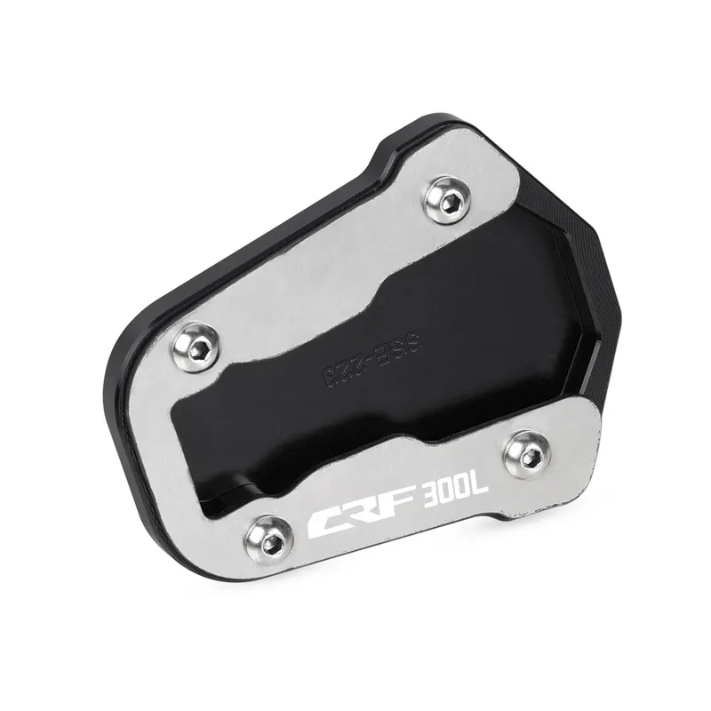 CRF300L CRF300 300L 2023 Foot Side Stand Extension Kickstand Moto Sidestand Plate Enlarge For Honda CRF 300 L Rally 2021 2022