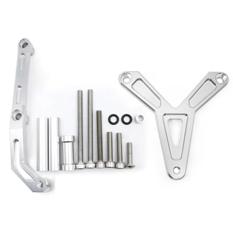 For YAMAHA Tracer 900 GT 2021 2022 2023 CNC Aluminum Carbon Motorcycle Steering Damper Stabilizer Bracket Mounting Support Kit