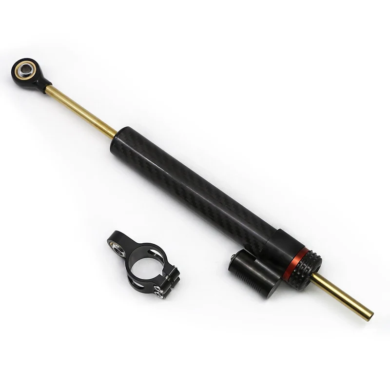 Fiber Carbon Steering Damper Universal Motorcycle Adjustable Steering Damper Stabilizer For Yamaha MT10 MT-10 MT 07 MT-07 MT09