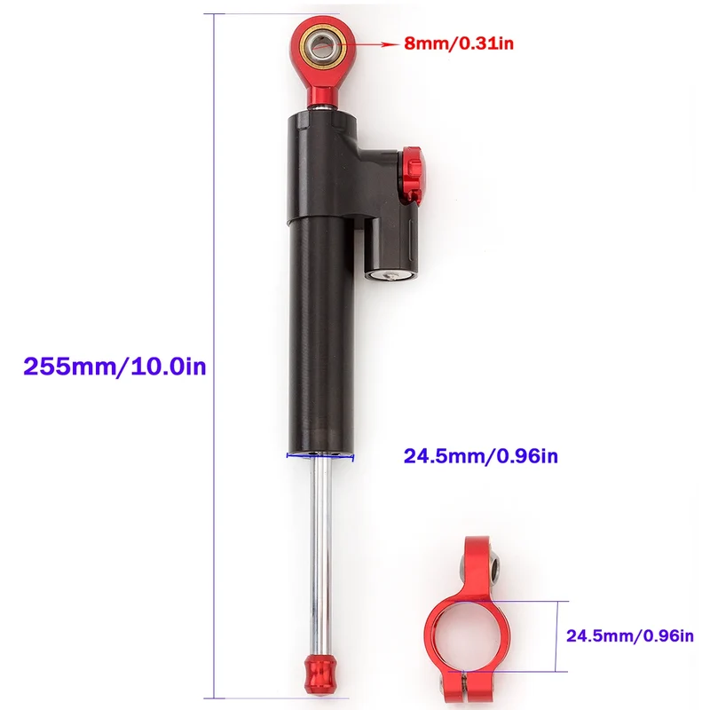 Fiber Carbon Steering Damper Universal Motorcycle Adjustable Steering Damper Stabilizer For Yamaha MT10 MT-10 MT 07 MT-07 MT09