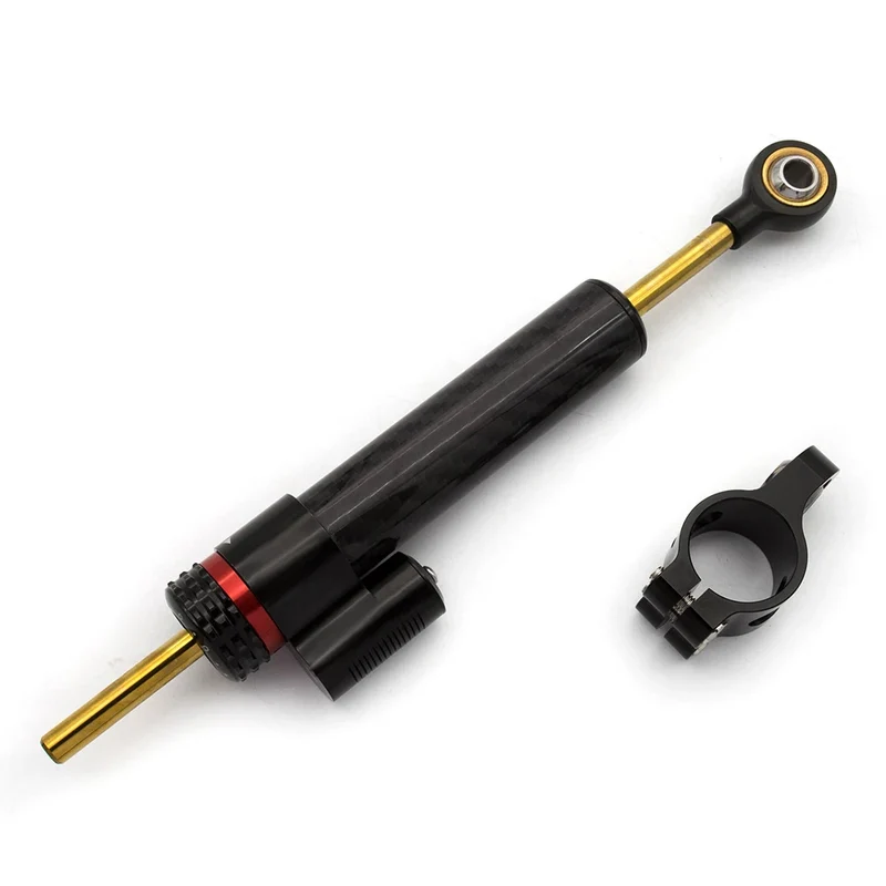 Fiber Carbon Steering Damper Universal Motorcycle Adjustable Steering Damper Stabilizer For Yamaha MT10 MT-10 MT 07 MT-07 MT09