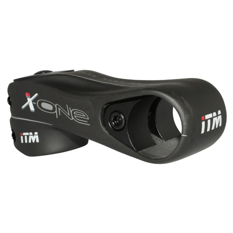 Potence Route Itm X-One Full Carbone 31,8 L 120 mm Compatible 1"1-8 Et 1"1-4 Poids 125G.