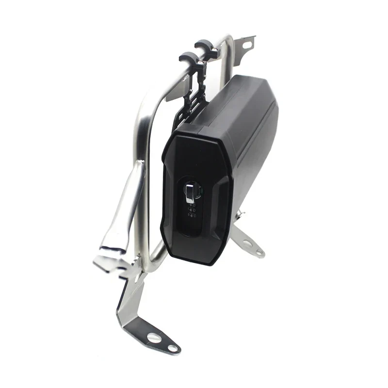 For CFMOTO 800MT MT800 650MT Motorcycle Concealed 3.8 Liters Storage Box Expedition Vehicle Universal Toolbox 800 650 MT