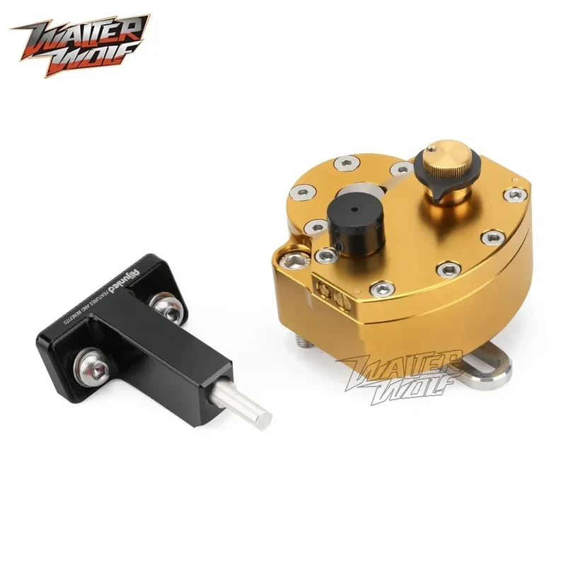 Adjustable Steering Damper Stabilizer for Kove 450 Rally 2023 2024 Stability Safety 24 Gear Damping Control for Colove Rally 450