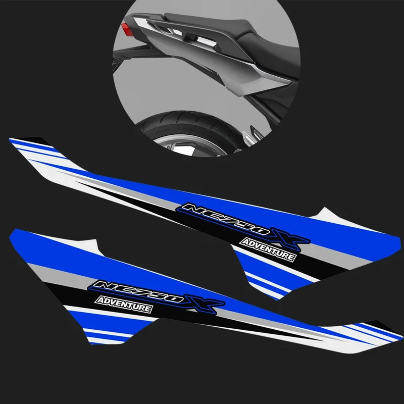 Stickers Kit Decals Cases For Honda NC750X NC 750X 750 X Fairing Cover Fender Protection Motorcycle Tank Pad Protector Tankpad