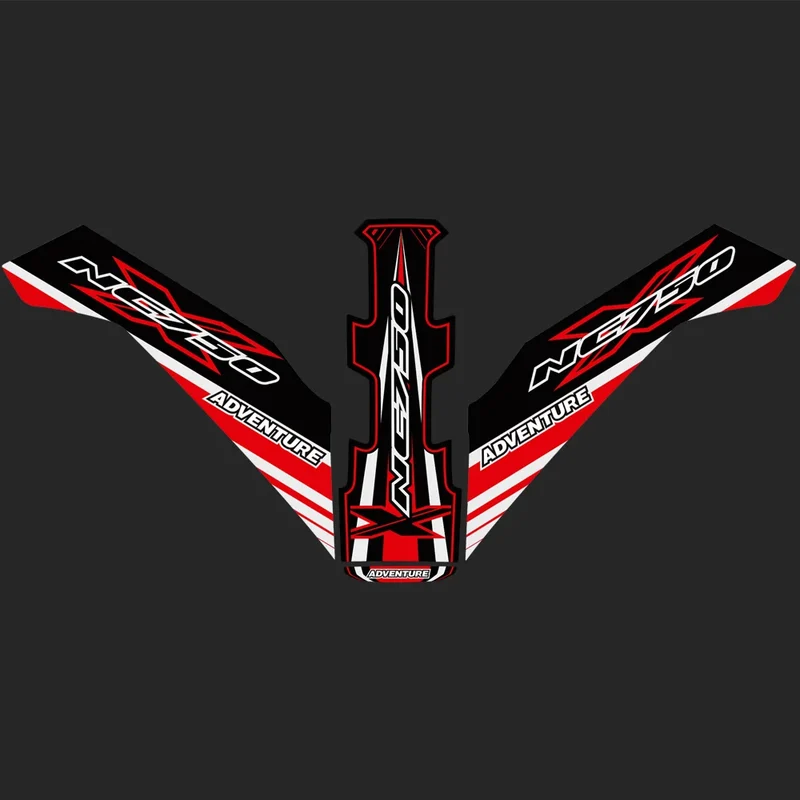 Stickers Kit Decals Cases For Honda NC750X NC 750X 750 X Fairing Cover Fender Protection Motorcycle Tank Pad Protector Tankpad