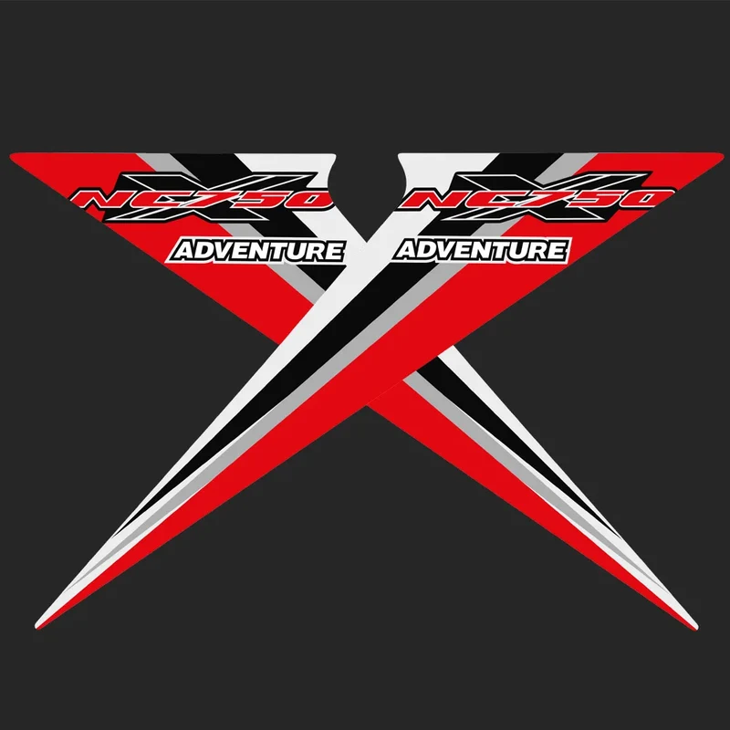 Stickers Kit Decals Cases For Honda NC750X NC 750X 750 X Fairing Cover Fender Protection Motorcycle Tank Pad Protector Tankpad