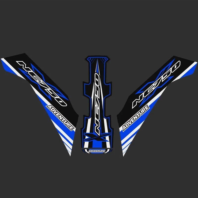Stickers Kit Decals Cases For Honda NC750X NC 750X 750 X Fairing Cover Fender Protection Motorcycle Tank Pad Protector Tankpad