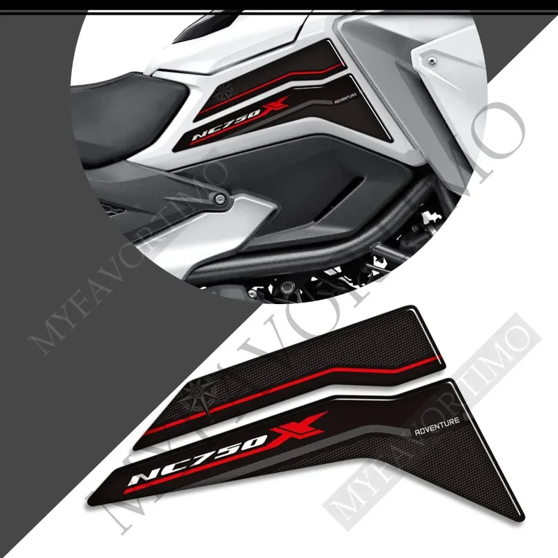 Tank Pad For Honda NC 750 NC700 X NC750X TankPad Fuel Oil Kit Knee Stickers Decals Protection 2021 2022