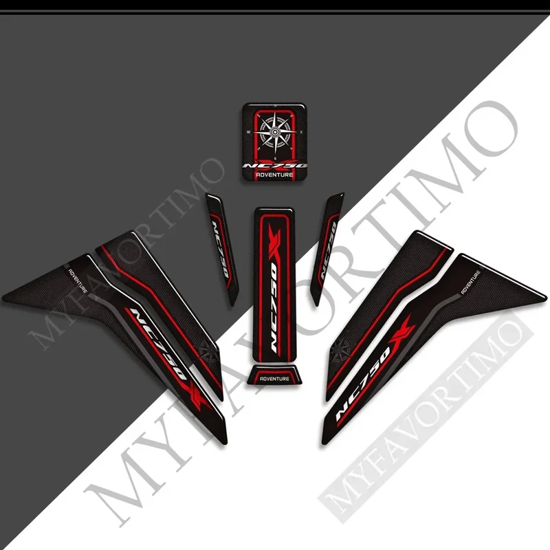 Tank Pad For Honda NC 750 NC700 X NC750X TankPad Fuel Oil Kit Knee Stickers Decals Protection 2021 2022