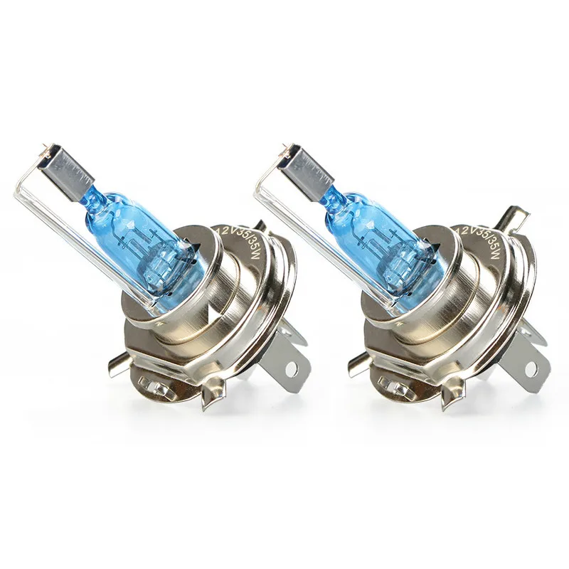 New super bright xenon H4 BA20D P15D motorcycle headlight bulbs halogen scoote car auto lamp for cafe racer ktm exc